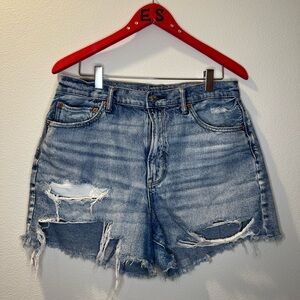 American Eagle High Rise 90s boyfriend Denim Shorts